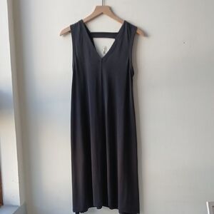 COA Sleeveless Modal Dress Black Women's Small NWT